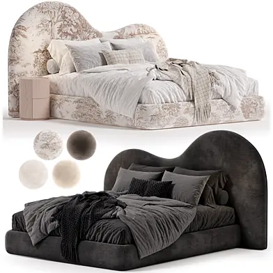 Curved Custom Bed Head