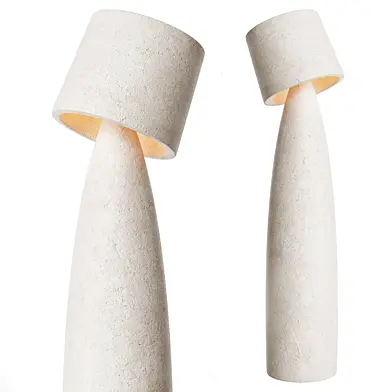 Secolo Residual Curved Floor Lamp 01