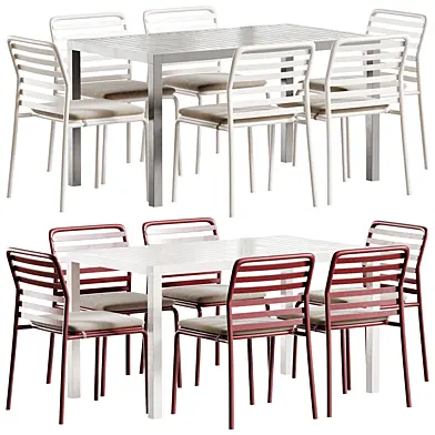 Set Tavolo Rio Doga Armchair Outdoor