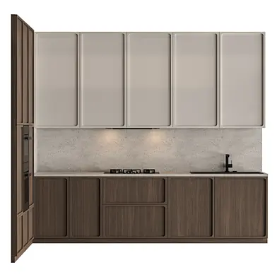 Wooden and White Kitchen 151