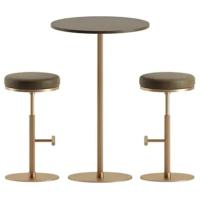 Wardell Stool by Soho Home and table