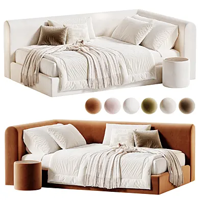 Modern Child Bed Chiaro Palo Nero