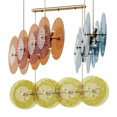 Lampex Italiana Around Disk Suspension Lamp