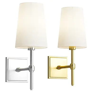 Linen Shade Multi Head Wall Light