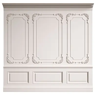 Classic Wall Mouldings Decor 34