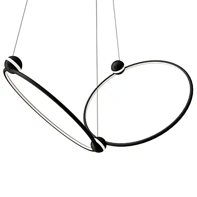 ISHO 2 head chandelier by kuzco