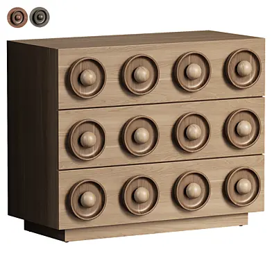 Knobby Drawer Accent Dresser