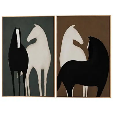 Abstract Painting Frame set 01170