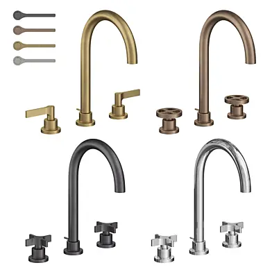 3 hole washbasin mixers Cisal GRACE