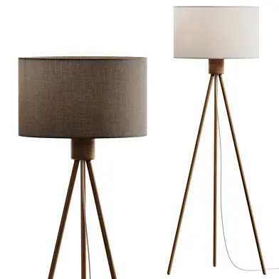 Zuiver Bamboo Fan Floor Lamp