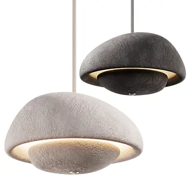 Japanese Irregular Round Light