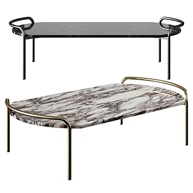 Gaber Pompon Metal Coffee Table