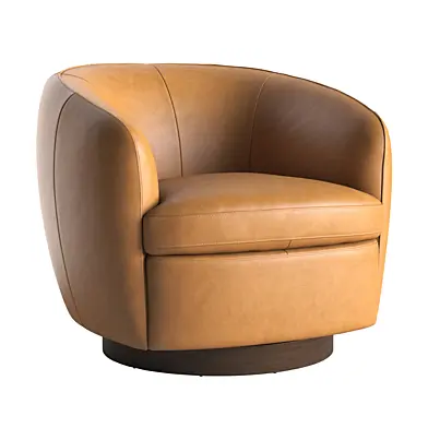 Cerrito Swivel Leather Chair