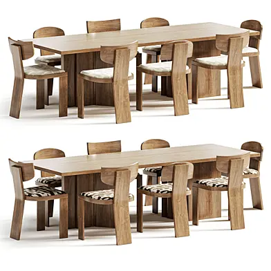 IZAR DINING TABLE VEGA A CHAIR