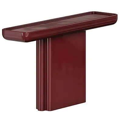 Ugo Bordeaux Lacquered Wood
