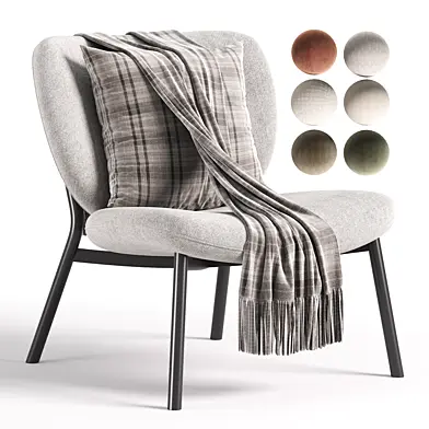 Belvini soft lounge chair