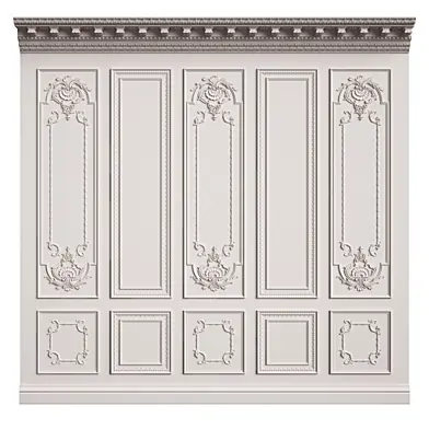 Classic Wall Mouldings Decor 36
