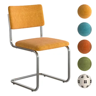 Стул Thonet Chair S32 тканевый