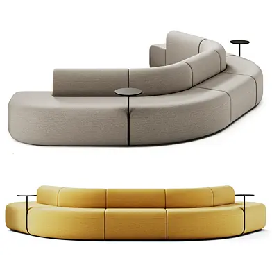 MDD AT35 Artico Sectional modular Sofa with Table