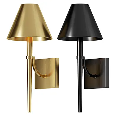 Clara Wall Sconce Aged Brass