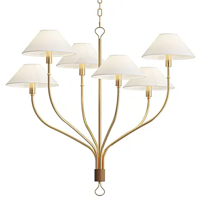 Griffin Large Staggered Tail Chandelier