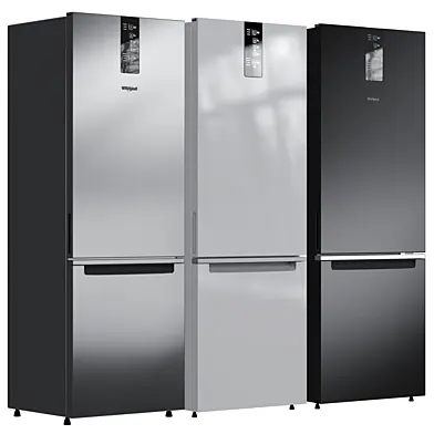 Whirlpool Double-Door Bottom-Freezer Refrigerator 24-inch Wide Garage-Ready corona