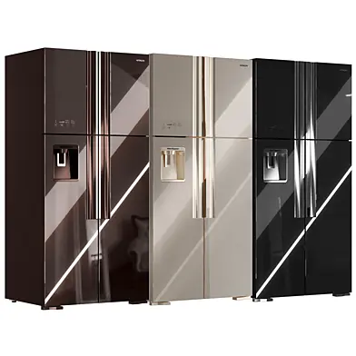 Hitachi Four_Door Refrigerator Big French Deluxe 540L R-W660F corona