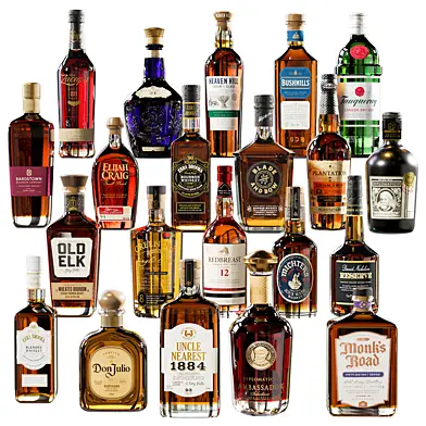 Whiskey Bottle Collection No11