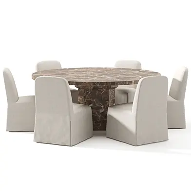 RH Antic Round Dining Table 72