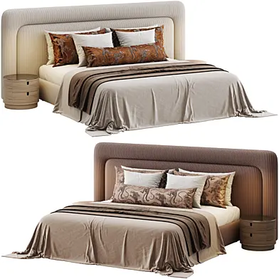 Modern Double Bed - 012