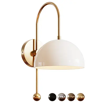 Wall light collection 57 - Modern Brass Wall Sconce Mid-century