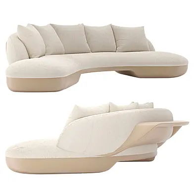Poltrona Frau MC72 Genuine Leather sofa