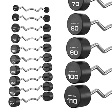 Matrix Fixed Barbells Set EZ bar