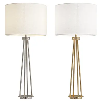 Washington Counter Mounted Light with Fabric Shade