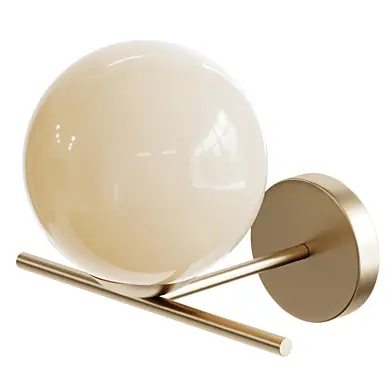 Jugen wall light, gold, one-bulb