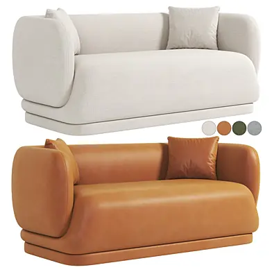 Mykonos Frost Line Sofa 2 Seater