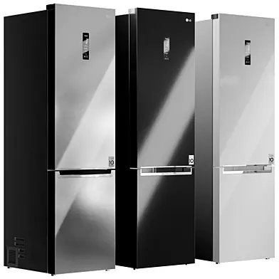 LG Refrigerator 2-Door bottom Freezer smart inverterGBB72PZEN corona