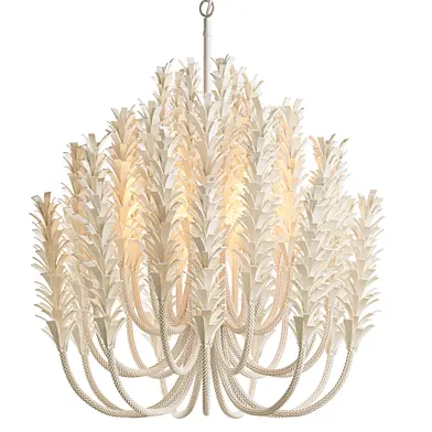 Kaia Coconut Chandelier Small Anthropologie
