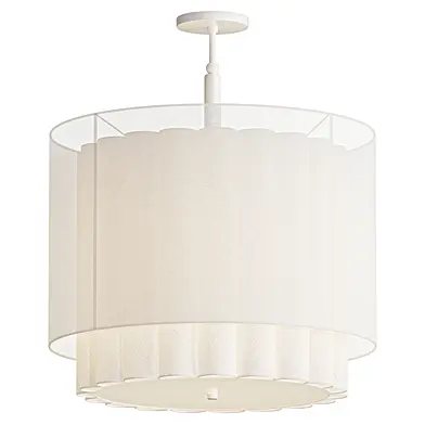 Cumulus Pendant with Sheer Outer Shade