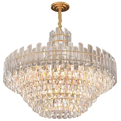 Crystal Chandelier Post-Modern Minimalist
