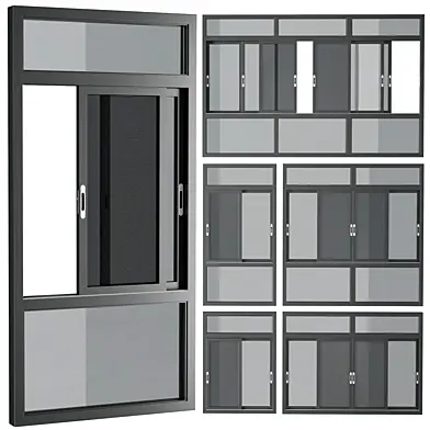 Aluminium Sliding Window with Mosquito Net