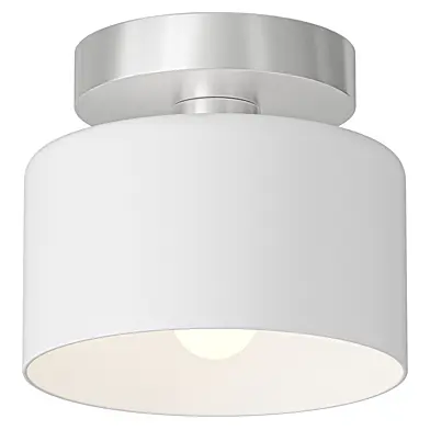 Morandi Cylinder Glass Ceiling Light