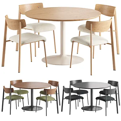 Nadia Chair Menorca Table