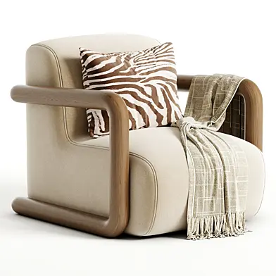 Hubert Fabric Armchair