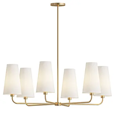 Ansel 34 Chandelier Fabric Shades
