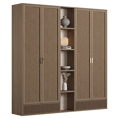 Cabinet with shelves