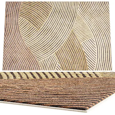 Madi Espresso  Multi Rug By Union