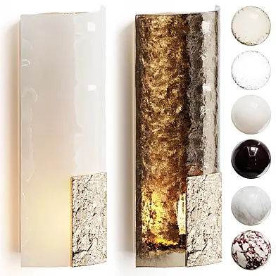 Darien Sconce Nickel by Charles Burnand