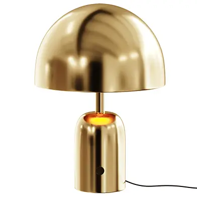 Bell Portable Table Lamp H28 IP44 Taupe