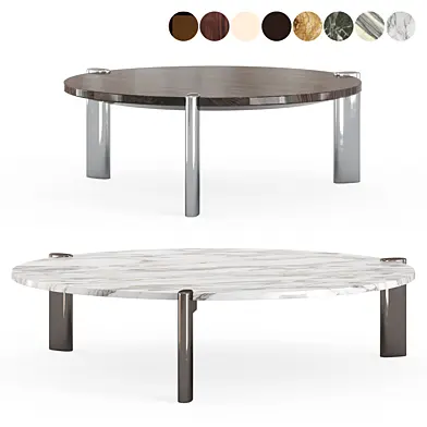 Журнальный столик от фабрики Minotti, серия Aurore, Set 1